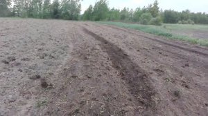 Боронования почвы  Трактором Мтз 82.1 беларус