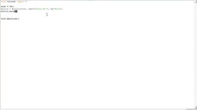 How to make the text and background of a button/label a different colour on Python (GUI) смотреть онлайн