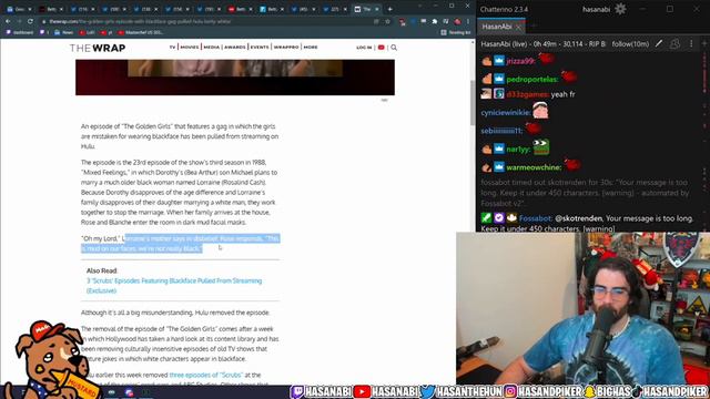 HasanAbi on Betty White Dead at 99 смотреть онлайн