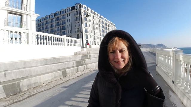 #Анапа СЕГОДНЯ❄️МОРОЗ И СНЕГ - Так ли всё УЖАСНО в Анапе зимой? Прогулка по Набережной 2023