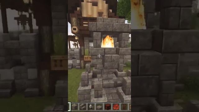 Minecraft I built this medieval torch.True Realism HD.