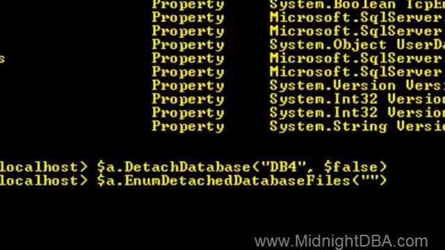 Calling Detach Methods in Powershell смотреть онлайн