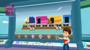 Щенячий патруль спасает мир с говорящим Котенком Аби - Paw Patrol часть 1