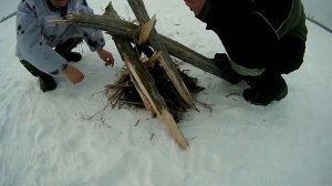 Зимняя рыбалка оз.Сомовое февраль 2016г.