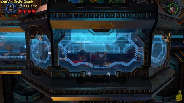 Lego Batman 3 Beyond Gotham: Lvl 5 The Big Grapple FREE PLAY (All Collectibles) - (HTG)
