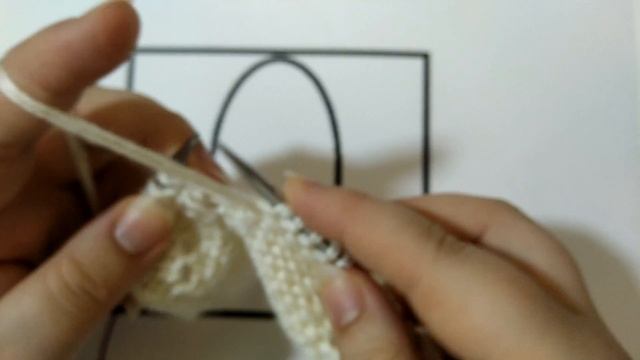 Вяжем по схемам: накид, в изнаночном ряду провязать как лицевую скрещенную петлю смотреть онлайн