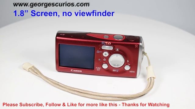 2005 Canon PowerShot SD30 IXUS i Zoom - Digital Camera смотреть онлайн