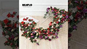 Искусственные цветы розы из ротанга 2,2 м . Цена: 154,07 руб.