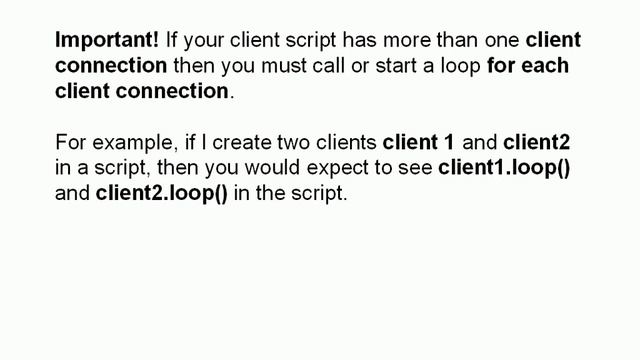 Python MQTT Client The Loop and Callbacks Explained
