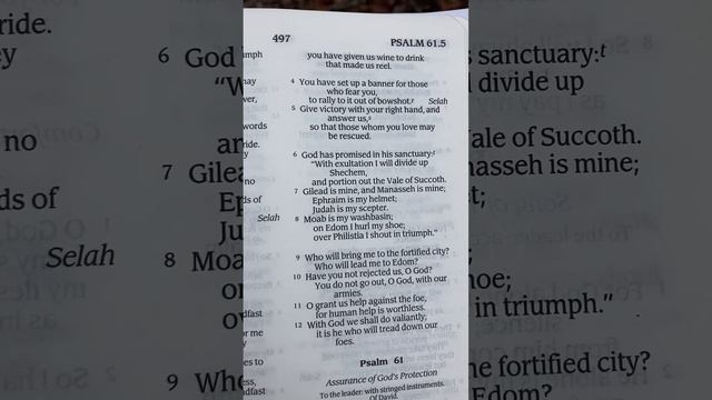 November 16,2023: Psalm 60 #bible #fastandpray #prayerfornationalvictoryafterdefeat