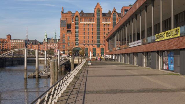Hamburg, Germany: HafenCity - Baakenhafen, Magdeburger Hafen - 46 HiRes Images - 8K Ultra HD смотреть онлайн