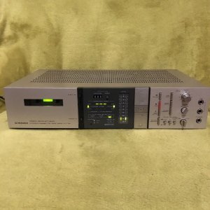 Кассетная дека PIONEER CT-7R.-ЯПОНИЯ-1981-ГОД
