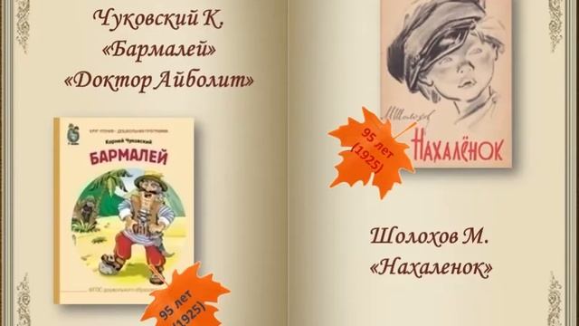 Книги-юбиляры для детей смотреть онлайн