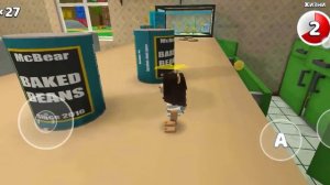 2 часть играю в игру Барни в большом доме