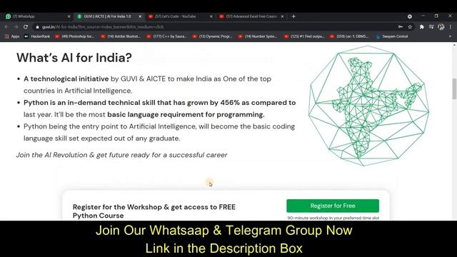 Learn Python Free ? and Make a Face recognising app _ Certificate Course Guinees world record