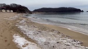 Пляж Ливадия! 🌊 Приморский Край! 🎬 Февраль 2024!