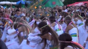 Танец на Ивана Купала в г. Шпола