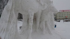 Мои снежные фигуры / Фигуры из Снега / Snow Figures