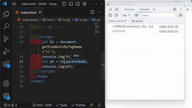 Why [0],[1]..to access Parent Node in DOM || Tutorial - 32|| JavaScript Tutorial for Beginners -102
