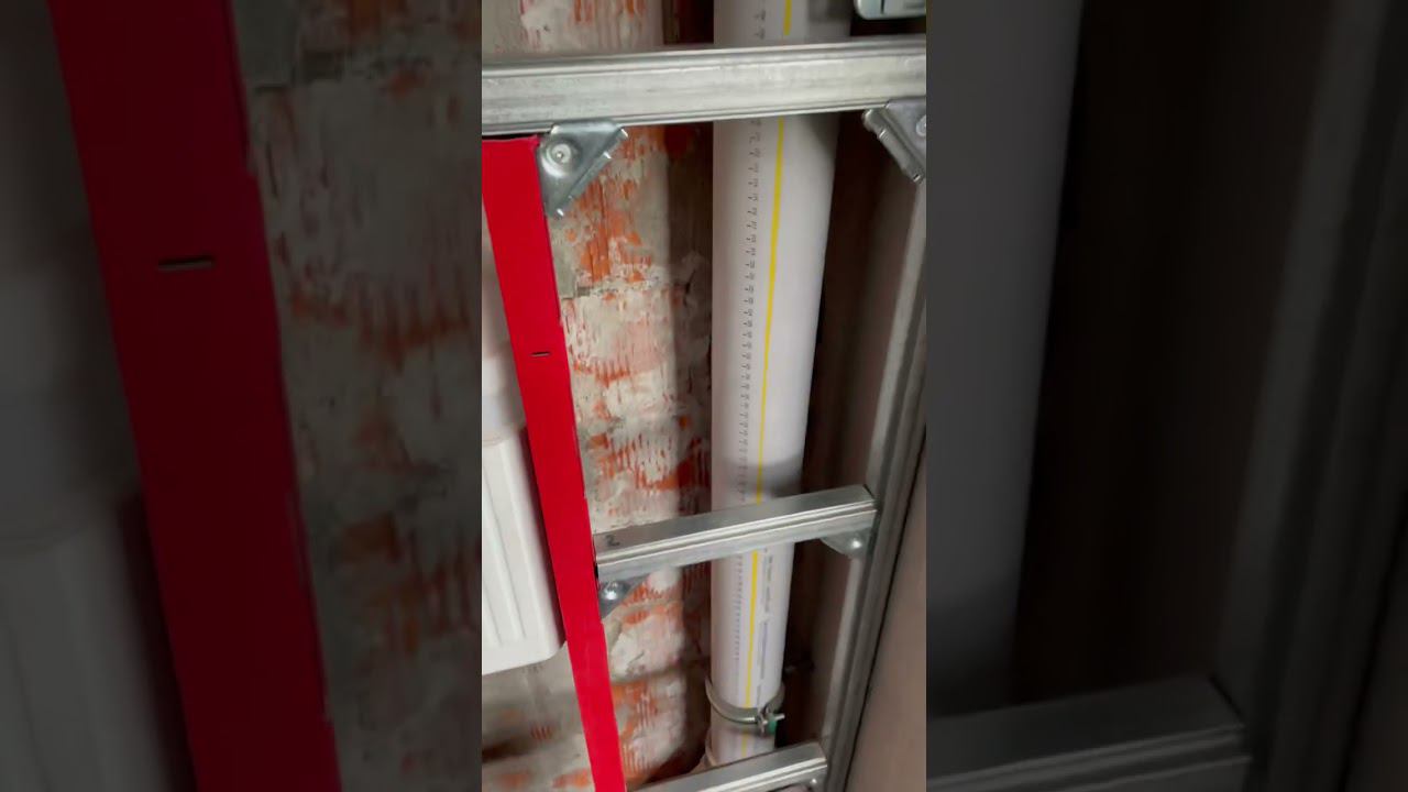 Конструктор для больших мальчиков #инсталляция #каркас #tece #отопление