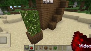 #minecraft  я покажу как сделать секретную лестницу в майнкрафт