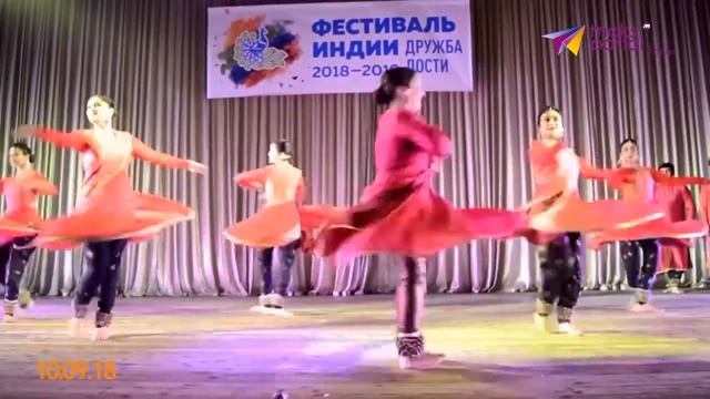 Фестиваль Индии в Сочи - выступление группы "Аанарт" - индийский классический танец в стиле катхак