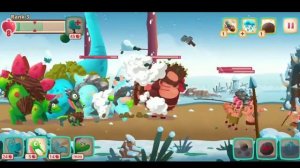 Dino Bash Level 63 Android walk-through Gameplay...!