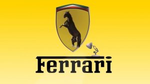 Ferrari Logo Spoof Luxo Lamp