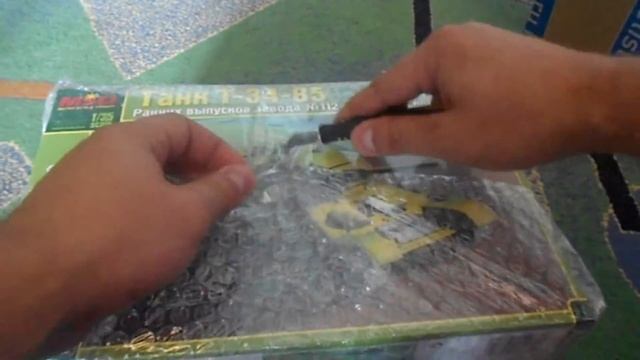 Сборные модели.Масштабный моделизм.Обзор.Посылка Т-34 ...1/35 Макет(MSD)