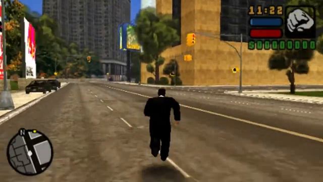 GTA LCS. Чёрный Sentinel с тяжёлой физикой. смотреть онлайн