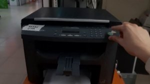 Тест лазерного мфу Canon I-Sensys MF4018