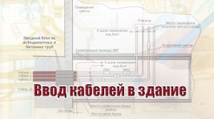 Ввод кабелей в здание