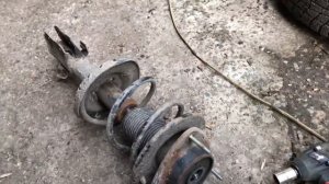 Усиленные пружины на Subaru Impreza GH. Лифт подвески.