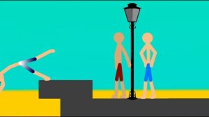 Face Diving Split - Stick Nodes