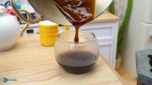 Sweet Miniature Boba Tea with Tapioca Pearls | Tiny Bubble Tea Recipe by Miniature Cooking