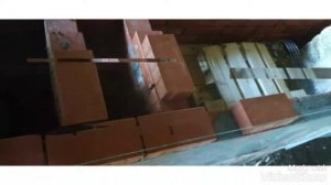 Печка на три хода ,с каминной топкой