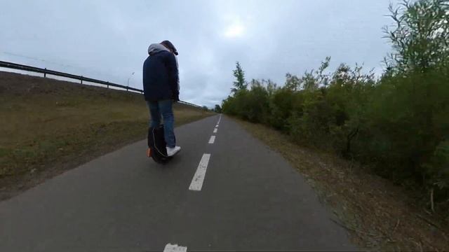 Kingsong KS16X - прохват до Тёплого Стана смотреть онлайн