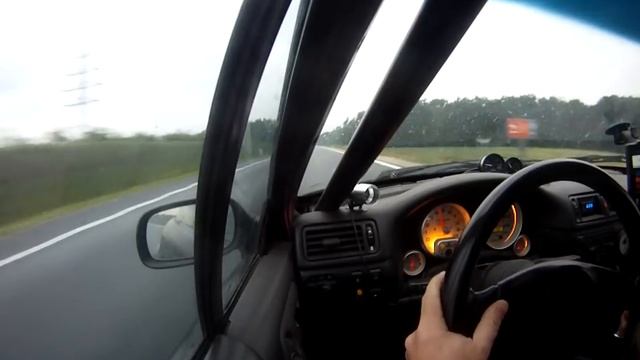Opel Calibra z32se + Holset Hx55 #2 low boost test смотреть онлайн
