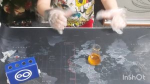 Большой набор опытов. Опыт #4 Химический фонарь