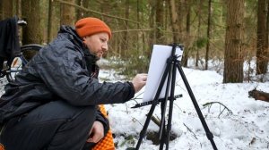 Пленэр 1. Этюд акрилом Malevich/Самое главное это делать