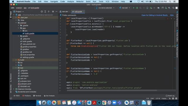 Cannot resolve symbol properties and gradle exception in android studio flutter solved смотреть онлайн