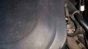 Hyundai ix35 G4NA, пробег 22600 км, холодный запуск после простоя с 28.12.18г., мороз -3С.