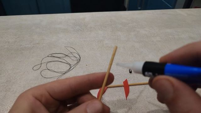 Как сделать стрелу, болт ЛЕГКО! Для арбалета или лука в домашних условиях. смотреть онлайн