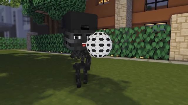 Minecraft, Herobrine Left Monster School - Sad Animation смотреть онлайн