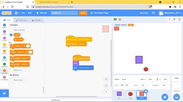 Local Variables in Scratch - смотреть видео онлайн от «Веб-разработка с ...