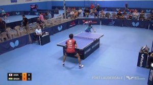 Outstanding Points of Satoshi Aida ~ WTT Fort Lauderdale