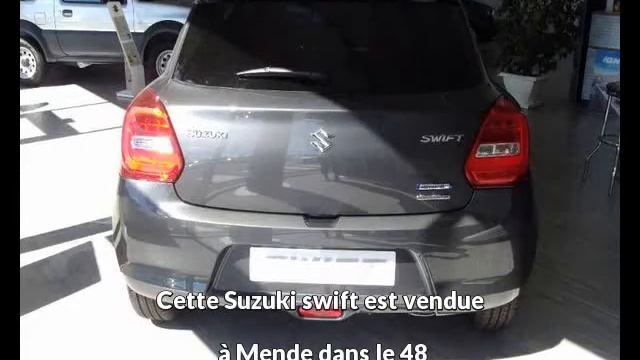Suzuki swift occasion visible à Mende présentée par Cars services mende