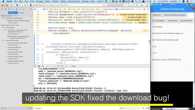 Flutter plugin: implementing download API for dropbox_client - part 2 смотреть онлайн
