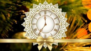 Футажи для видеомонтажа. НОВОГОДНИЕ ЧАСЫ