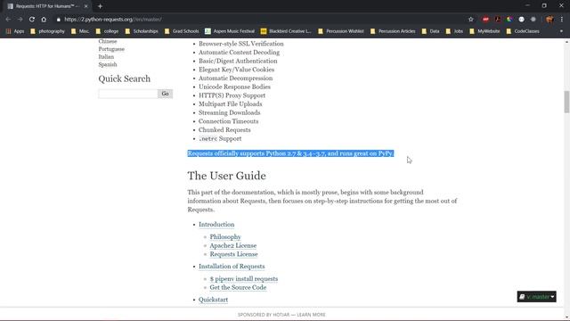 Python | Pip Install Requests смотреть онлайн